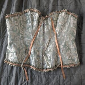 Elegant Brocade Corset